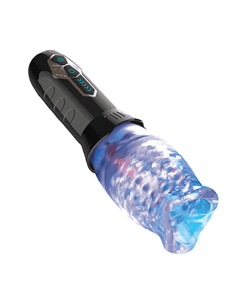 The Male Rose Gawk Gawk 3000 Rotating Blow Job Simulator - Black