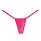 Adore Between the Cheats Wetlook Panty Hot Pink O/S