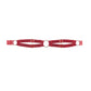 Adore Come With Me Leg Garters Red O/S