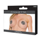 Darque Round Spiked Reusable Pasties - Black O/S