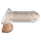 OptiMale Extender w/Ball Strap Thick - Frost Doc Johnson