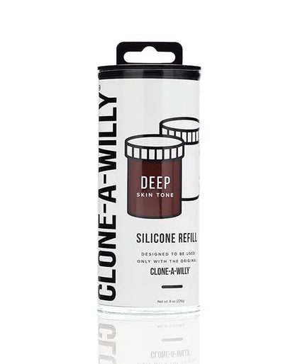Clone-A-Willy Silicone Refill - Deep Tone Empire Labs