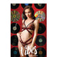 Vibes So Juicy Strappy Bralette & Panty Black L/XL