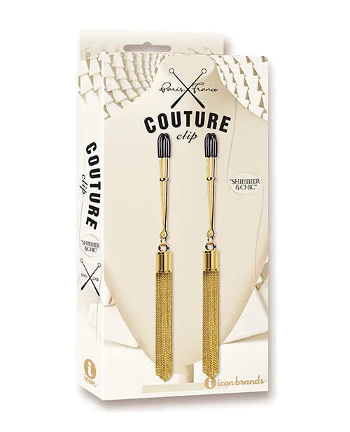 Couture Clips Luxury Nipple Clamps - Shimmer & Chic Icon Brands INC