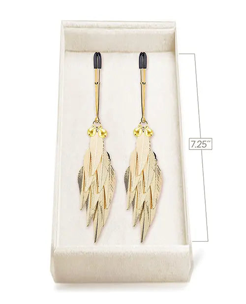 Couture Clips Luxury Nipple Clamps - Golden Harvest Icon Brands INC
