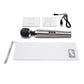 Le Wand Die Cast Rechargeable Massager - Silver