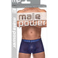 Diamond Mesh Mini Short Blue MD