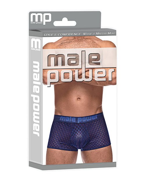 Diamond Mesh Mini Short Blue MD