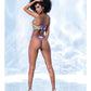 Embroidered Bralette & Strappy Panty Tuscany Yellow L/XL