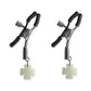 Bound G4 Nipple Clamps - Gunmetal Ns Novelties INC