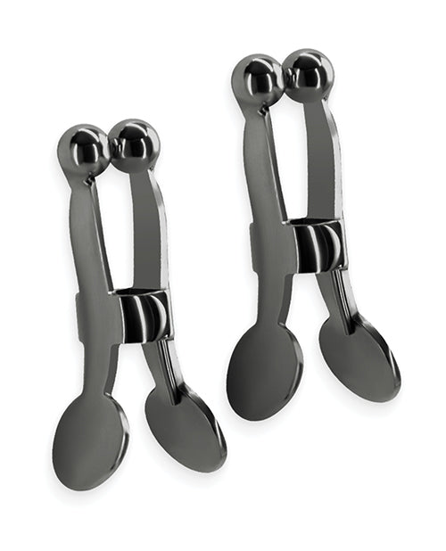 Bound C1 Nipple Clamps - Gunmetal Ns Novelties INC