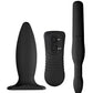 My 1st Anal Explorer Kit Vibrating Butt Plug and Please - Black