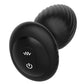 Nexus Tornado Rotating & Vibrating Large Butt Plug w/Remote - Black
