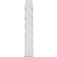 Playboy Pleasure In the Twist Glass Vibrator - White