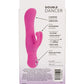 Posh Silicone G Spot Vibrator | Double Dancer Clit Vibrator | Pink Waterproof | Best Vibrator for Women