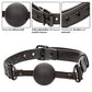 Nocturnal Collection Silicone Ball Gag - Black