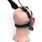 665 Playful Pup Hood - O/S Black/White/Red