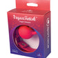 Spartacus Silicone Ball Gag w/Red PU Straps - 46 mm
