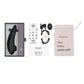 Womanizer Next 3D Climax Control Pleasure Air - Black