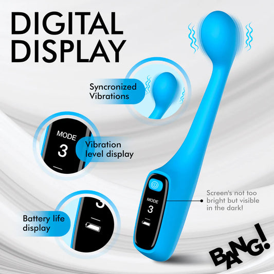 Bang! 10X Digital G-Spot Vibrator - Blue