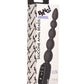 Bang! Digital Silicone Anal Beads - Black