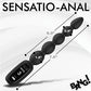 Bang! Digital Silicone Anal Beads - Black