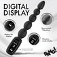 Bang! Digital Silicone Anal Beads - Black